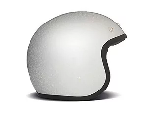 DMD 1jts30000gs04 kask motocyklowy, błyszczący srebrny, L - Kaski motocyklowe - miniaturka - grafika 1