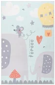 Dywany dla dzieci - Dywan dziecięcy Obsession Magic Kids MKD 105 cute elephants - miniaturka - grafika 1