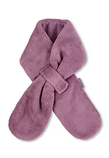 Sterntaler Szalik niemowlęcy unisex z pluszowego pluszu, tylna strona z polaru bawełnianego, różowy, 80, Rosa, 80 - Apaszki i szaliki damskie - miniaturka - grafika 1