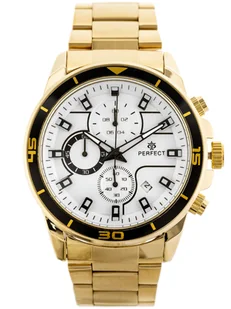Zegarek ZEGAREK MĘSKI PERFECT CH02M - CHRONOGRAF (zp356d) + BOX - Zegarki męskie - miniaturka - grafika 1