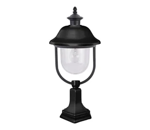 Prezent 6895 - SANGHAI 1xE27/60W/230V IP44 czarny - Lampy ogrodowe - miniaturka - grafika 1