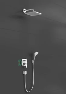 Hansgrohe Crometta E zestaw prysznicowy podtynkowy chrom 27957000 - Zestawy prysznicowe - miniaturka - grafika 2