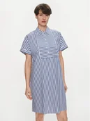 Sukienki - JOOP! Sukienka koszulowa 30041716 Niebieski Loose Fit - miniaturka - grafika 1