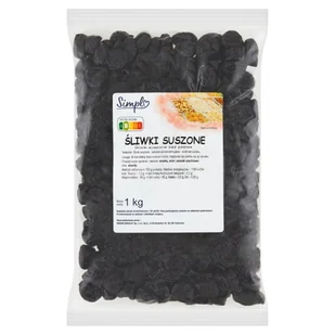 Simpl Śliwki suszone 1 kg - Owoce świeże i suszone - miniaturka - grafika 1