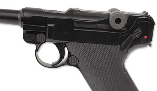 WE - Replika pistoletu Luger P08 S - Czarny - Full Metal - WE-P001 - Inne repliki ASG - miniaturka - grafika 5