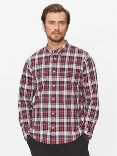 Lee Koszula 112341759 Bordowy Regular Fit - Koszule męskie - miniaturka - grafika 1