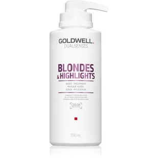 Goldwell DUALSENSES BLONDES&HIGHLIGHTS 60-sekundowa kuracja dla włosów blond i z pasemkami 500ml 0000050134 - Odżywki do włosów - miniaturka - grafika 1
