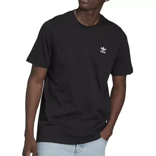 Koszulka adidas Originals Loungewear Adicolor Essentials Trefoil Tee GN3416 - czarna - Adidas - Koszulki sportowe męskie - miniaturka - grafika 1