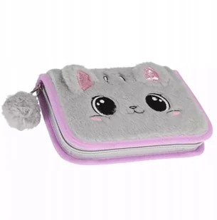 PIORNIK 1ZAM 2KLAP STK-35 KITTY PLUSH PB12/48 - Piórniki - miniaturka - grafika 1