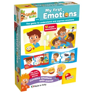 Lisciani Carotina Baby Moje pierwsze emocje - Gry karciane - miniaturka - grafika 2