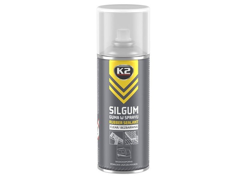 SILGUM Elastyczna powłoka uszczelniająca, bezbarwna, 400 ml