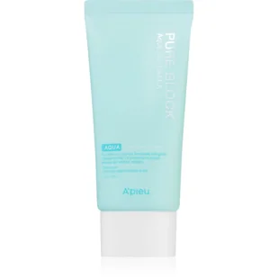 A'pieu Pure Block Aqua Sun Gel SPF50 Pa+++ 50ml - Balsamy i kremy do opalania - miniaturka - grafika 1
