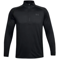 Koszulki sportowe męskie - Męska koszulka Under Armour Tech 2.0 1/2 Zip Rozmiar: XXL / Kolor: czarny - miniaturka - grafika 1