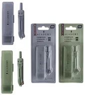 Przybory szkolne - Interdruk Cyrkiel mini z rysikiem w etui Academy mix - miniaturka - grafika 1