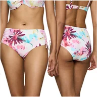 Stroje kąpielowe - Majtki kąpielowe Triumph SUMMER FLEUR Maxi Białe w kwiaty - Rozmiar 44 - miniaturka - grafika 1