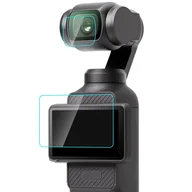 Akcesoria do kamer sportowych - Szkło ochronne PULUZ na obiektyw i ekran DJI OSMO Pocket 3 - miniaturka - grafika 1