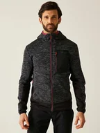 Bluzy męskie - Regatta Kurtka polarowa "Alven" w kolorze antracytowym - miniaturka - grafika 1