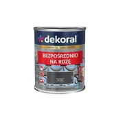 Farby wewnętrzne - Emalia Antykorozyjna Antracyt Mat 0.65L RAL 7016 Dekoral - miniaturka - grafika 1