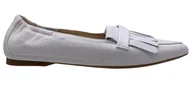 Baleriny - Buty damskie białe baleriny eleganckie PETER KAISER Shauna 10 rozmiar 40 - miniaturka - grafika 1