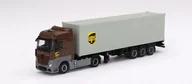 Samochody i pojazdy dla dzieci - Tarmac Works Mercedes Benz Actros 40' Container Ups 1:64 Mgt007 - miniaturka - grafika 1