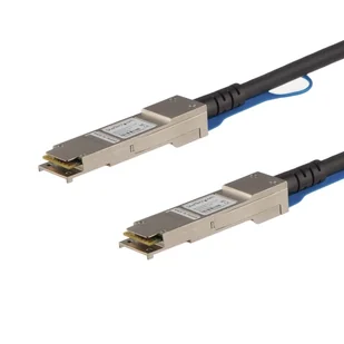 StarTech QSFPH40GCU1M kabel InfiniBand / światłowodowy 1 m QSFP+ Czarny - Kable światłowodowe - miniaturka - grafika 1