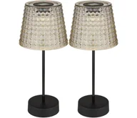 Lampy ogrodowe - Globo 36634-2S - ZESTAW 2x LED Oświetlenie solarne SOLAR LED/0,06W/3V IP44 szare - miniaturka - grafika 1