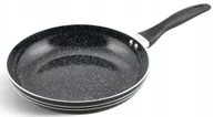 Patelnie - PATELNIA MARMUROWA 18cm INDUKCJA GAZ Nieprzywierająca Powłoka 753 - miniaturka - grafika 1