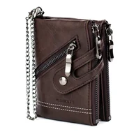 Portfele - Alessio PORTFEL MĘSKI Block Kart RFID ŁAŃCUCH Pudełko PREZENTOWE - miniaturka - grafika 1