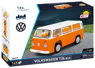 Klocki - Cobi Volkswagen, Samochód T2B Bus 154 Kl., Cobi-24621 - miniaturka - grafika 1