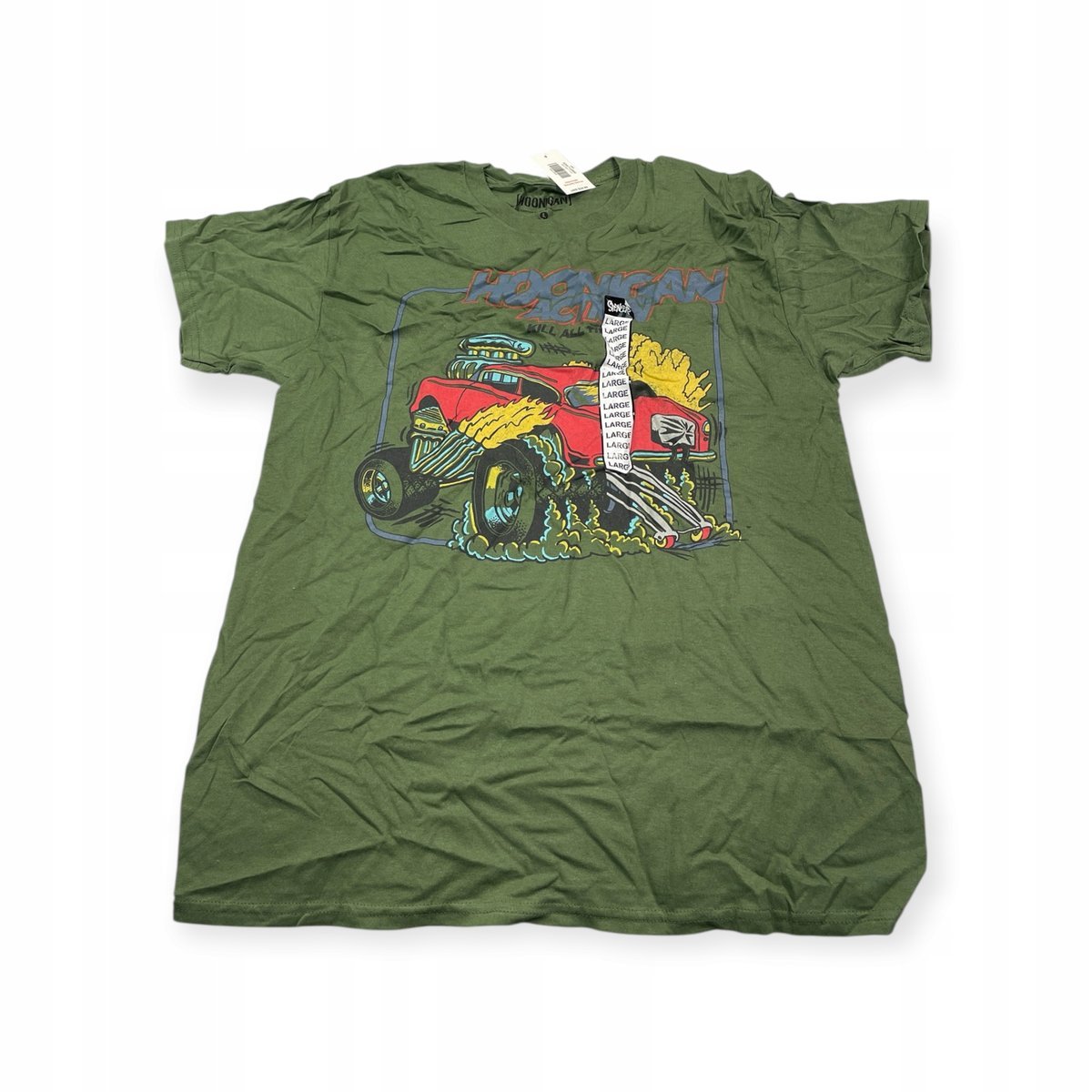 Koszulka T-shirt męski okrągły dekolt SPENCER'S [HOONIGAN] L