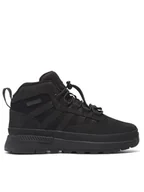 Buty dla chłopców - Timberland Trzewiki Euro Trekker Mid Leather TB0A683V0151 Czarny - miniaturka - grafika 1