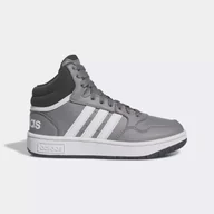 Buty sportowe damskie - Buty sportowe Adidas Hoops MID 3.0 K IF2721 r. 37 szary - miniaturka - grafika 1
