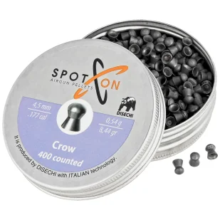 Śrut Spoton Crow 4.5 mm, 400 szt. 0.54g/8.44gr - Amunicja do wiatrówek - miniaturka - grafika 2