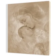 Ikony i obrazy sakralne - Obraz religijny na płótnie Matka Boża z Dzieciątkiem Jezus - miniaturka - grafika 1