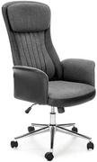 Fotele i krzesła biurowe - Halmar Wygodny fotel do biurka ARGENTO - grafitowy - miniaturka - grafika 1