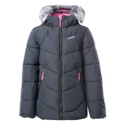 Kurtki narciarskie - Dziecięca Kurtka ocieplana ICEPEAK KAMEN JR 6 50010 588 Q4 M000133673 – Szary - miniaturka - grafika 1