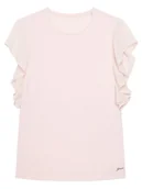 Bluzki damskie - Guess Bluzka J6RI14 K6YW4 Różowy Regular Fit - miniaturka - grafika 1