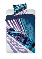Pościel dla dzieci - Pościel Młodzieżowa bawełniana 140x200 AUTO BOLID - miniaturka - grafika 1