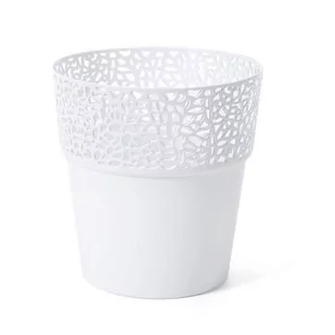 Lamela Osłonka Rosa fi=170mm biała matowa storczyk - Pozostałe akcesoria do uprawy roślin - miniaturka - grafika 1