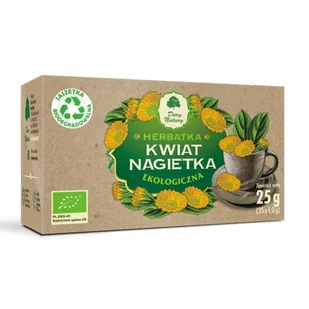 Dary Natury Herbatka Kwiat Nagietka Eko 25 g DN6780 - Zioła - miniaturka - grafika 1