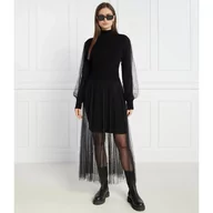 Sukienki - TWINSET Sukienka | z dodatkiem wełny i kaszmiru - miniaturka - grafika 1