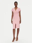 Sukienki - Rinascimento Sukienka koktajlowa CFC0123774003 Różowy Regular Fit - miniaturka - grafika 1