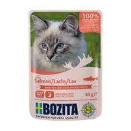 Mokra karma dla kotów - BOZITA Kawałeczki w galarecie 12 x 85 g Łosoś - miniaturka - grafika 1