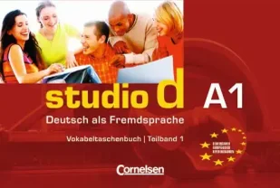 Studio d A1.1 Vokabeltaschenbuch 1-6 - Książki do nauki języka niemieckiego Studio d A1.1 Vokabeltaschenbuch 1-6 - Książki do nauki języka niemieckiego - miniaturka - grafika 1