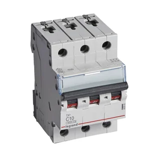 Legrand Wyłącznik nadprądowy S 303 C 10 3P 10 A 6 kA - 403543 - Bezpieczniki elektryczne - miniaturka - grafika 3