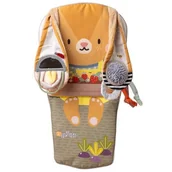 Zawieszki dla dzieci i niemowląt - Interaktywny panel z zabawkami do samochodu Królik Kick&Play Bunny, Taf Toys - miniaturka - grafika 1