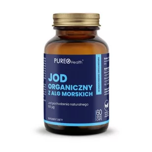 PUREO Health Jod organiczny z alg morskich, 60 kapsułek - Witaminy i minerały - miniaturka - grafika 1