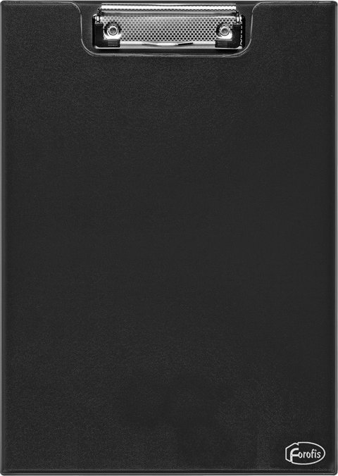 Forofis Klip board z metalowym klipsem A4 zamykany 91243 czarna PVC