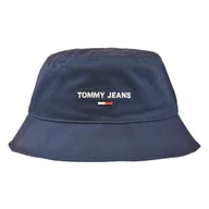 Czapki męskie - Kapelusz Tommy Jeans Sport Bucket Granatowy - AM0AM08494-C87 - miniaturka - grafika 1
