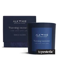 Świece - Alkmie Warming Memories Naturalna świeca sojowa 400 g - miniaturka - grafika 1